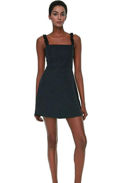 PayBuy Mini rochie de damă Detalii cu volane A Line Mold Summer Casual Elegan...