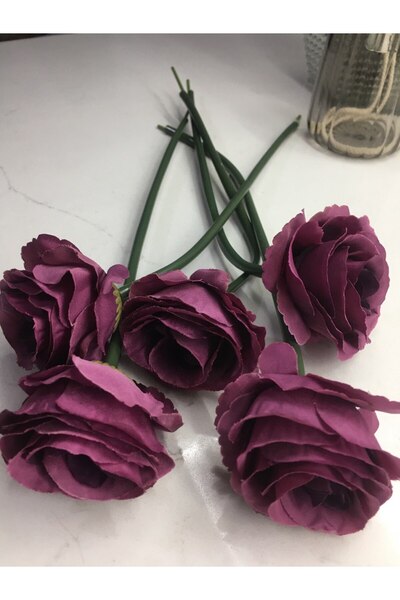 çiçek mariya Yapay Çiçek 5 Adet Çiçeği GÜL B # Şakayık # Krizantem #karanfıl ...