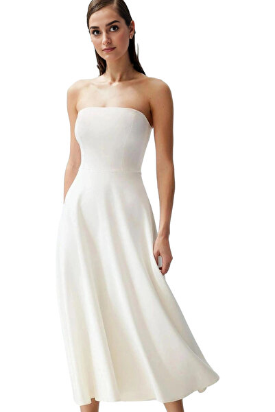 PayBuy Rochie de seară fără bretele pentru femei, cu model floral, colecție d...