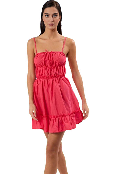 PayBuy Γυναικείο μίνι φόρεμα παραλίας Voile υφαντό βαμβακερό Απαραίτητο για τ...