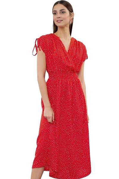 PayBuy Rochie Midi de damă Linie A Decupaj Talie elastică Modelată Vară Utilizare zilnică Design modern