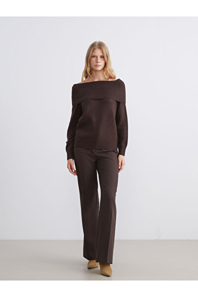 LC Waikiki Create Your Style from Uzg Store |   Plus Size Slim Fit Flared Women's Trousers
