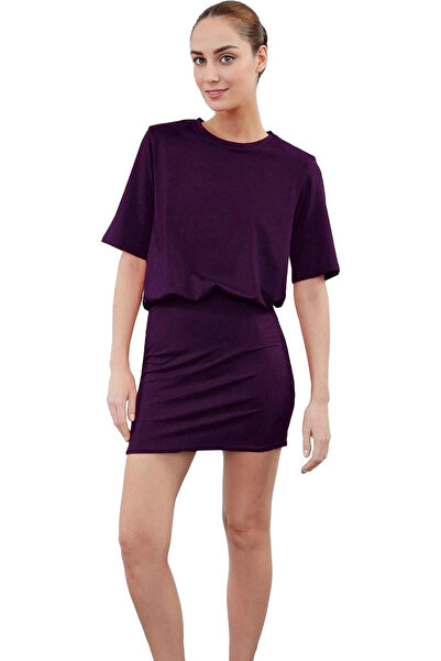 PayBuy Mini rochie tricotată pentru femei, ocazional, stil zilnic, țesătură m...