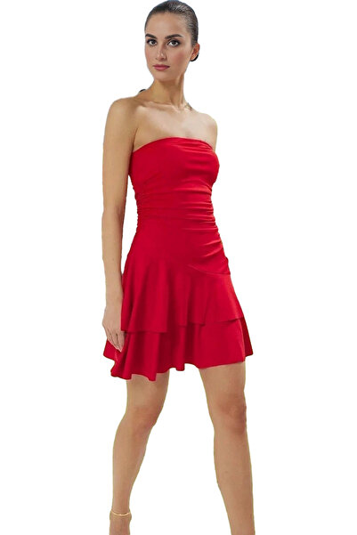 PayBuy Rochie de seară mini tricotată fără bretele pentru femei Rochie de var...