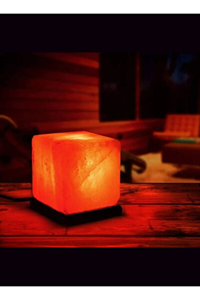 M.A Traders Himalayan Pink Salt USB Lamp – 4kg Square Shape | Big Size Lamp for Air Purification & Desk Décor