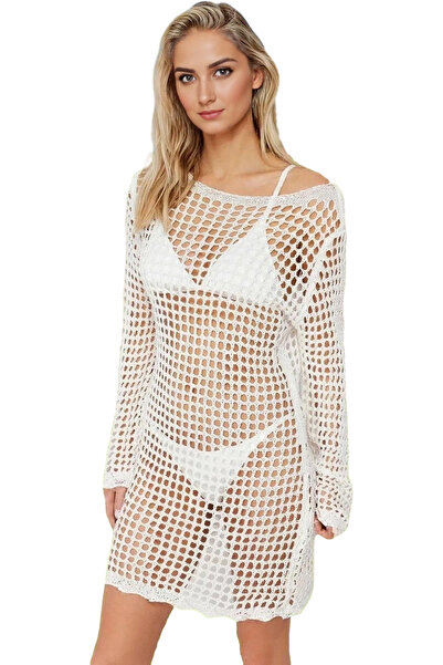 PayBuy Γυναικείο μάξι πλεκτό πλεκτό φόρεμα παραλίας Καλοκαιρινό Άνετο Shift M...