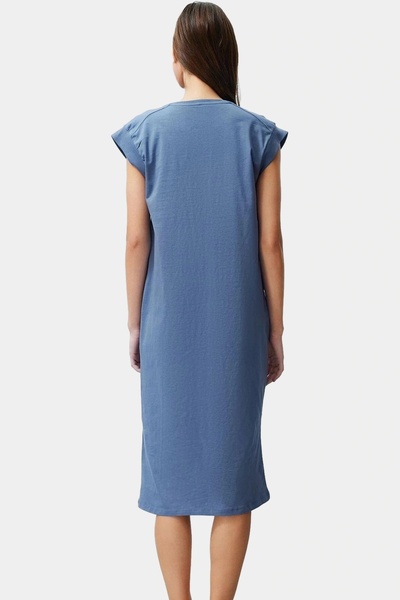 PayBuy Tricou Midi din bumbac pentru femei Rochie Decupaj confortabil Utilizare zilnică Sărbătoriți să nu răniți vara de weekend