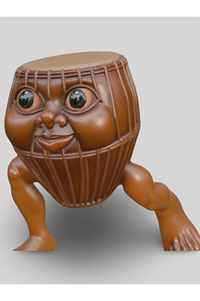 3d layer craft Dug Dug Dug Dug Bedug Dug Figür Tung Tung Tung Sahur Karakteri...