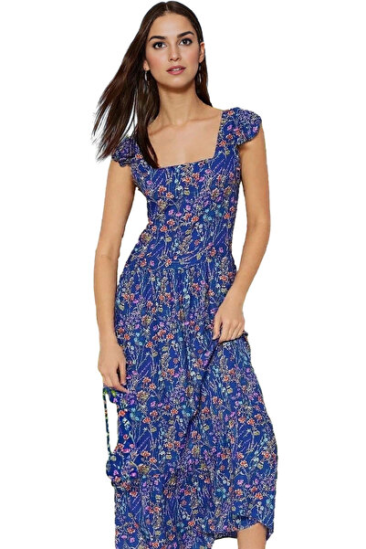 PayBuy Γυναικείο φόρεμα μίντι σε γραμμή Α με λουλουδάτο σχέδιο Ιμάντας από βι...