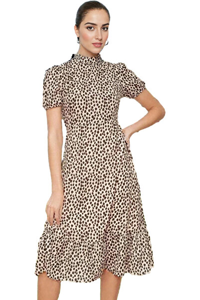 PayBuy Rochie florală cu volane, în formă de A, pentru femei, de vară, ocazio...