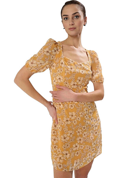 PayBuy Γυναικείο μίνι φόρεμα σιφόν με λουλουδάτο μοτίβο A Line Καλοκαιρινό κο...