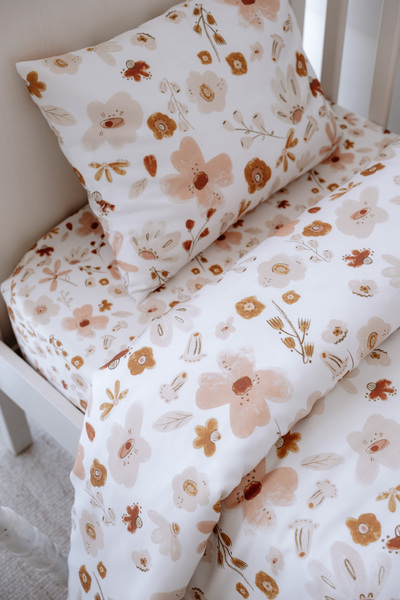 NOU طقم غطاء لحاف سرير بارك من فلورال جاردن (80X120 - 35x45 - 70x110) -Floral Joys