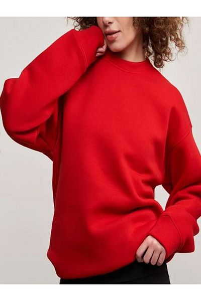 Pisa Art red crew neck sweat