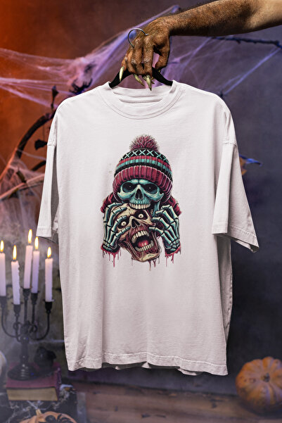 Bigonya Gothic Style Special for Lovers, Friendship with Death Printed, Unisex Design T-Shirt