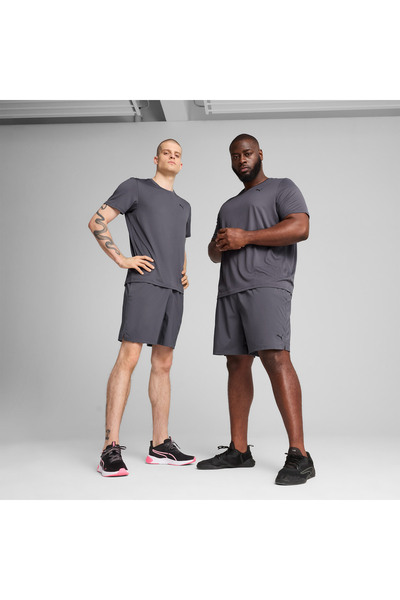 Puma Tad Essentials 7 Wven Erkek Gri Antrenman Şortu