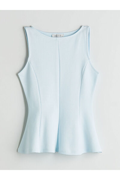 LC Waikiki Quality Parts from Celebi Store |   Crew Neck Peplum Blouse