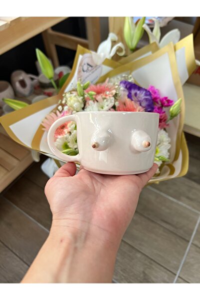 RinaSeramik Memeli Seramik Kupa