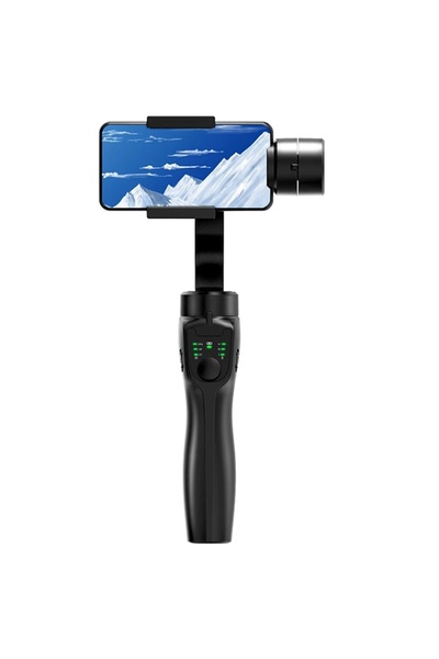 Techsuit Gimbal pentru telefon cu Sport Inception și control al timpului - (F8) - Negru