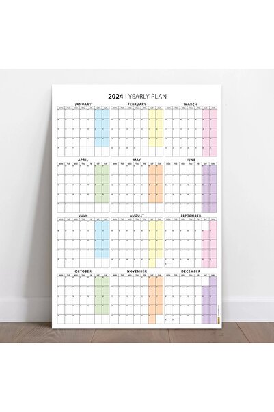 bi'aldım 2026 Yıllık Planlayıcı Duvar Takvimi, 2026 Takvim, 2026 Planlayıcı, Büyük Duvar Takvimi