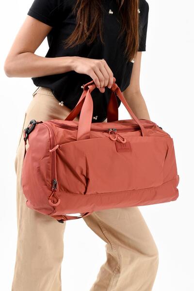 Çanta Trend Ultra Light Stylish and Waterproof Large Size Shoulder, Hand Travel Bag Red Model: (571-13-9H)