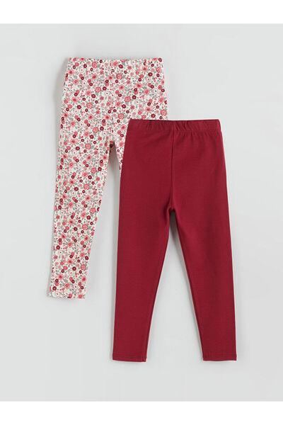 LC Waikiki Quality Parts from Celebi Store |   Girls' Leggings with Elastic Waist, Pack of 2