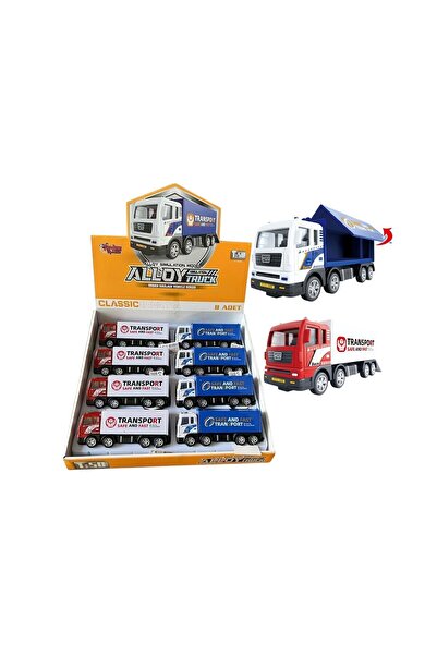 VARDEM OYUNCAK SÜRTMELİ METAL KAPALI KASA TIR