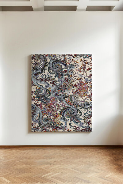 Kanvaspera Etnik Osmanlı Motifleri - Kanvas Tablo - Geleneksel ve Modern Uyum...