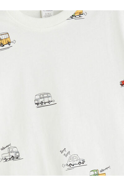 LC Waikiki Quality Parts from Celebi Store |   Crew Neck Printed Baby Boy T-Shirt