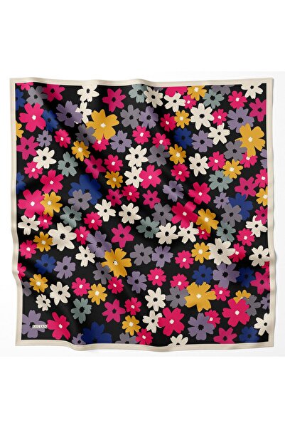 Sultan Eşarp Σαίτα Sultan Fresh Pamuk - Ιπτάμενα Λουλούδια - SFE009-08