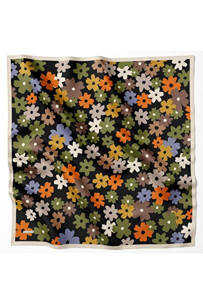 Sultan Eşarp Φουλάρι Sultan Fresh Pamuk - Ιπτάμενα Λουλούδια - SFE009-06