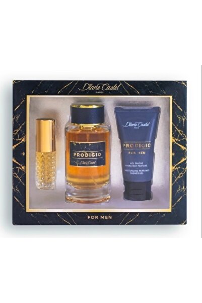 Diane Castel Promo Pack - Prodigio Gift Set 3 pcs: Eau de Parfum 100 ml + Shower Gel + Mini Perfume