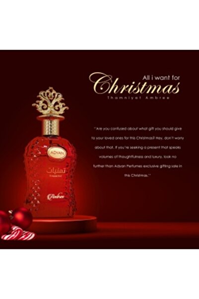 Adyan THAMNIYAT AMBREE Apă de parfum pentru Femei, 100 ML