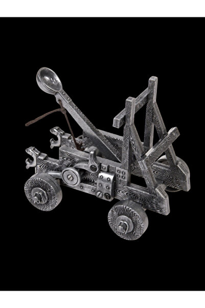 denix Ortaçağ Balistik Mancınık – Dekoratif Metal Model (11. Yüzyıl)
