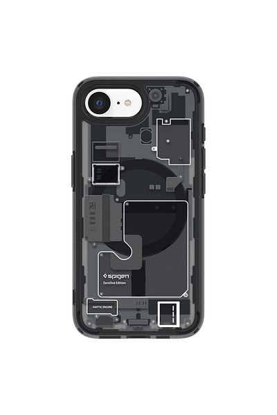Spigen Case for iPhone 16e - Ultra Hybrid Zero One MagSafe - Black