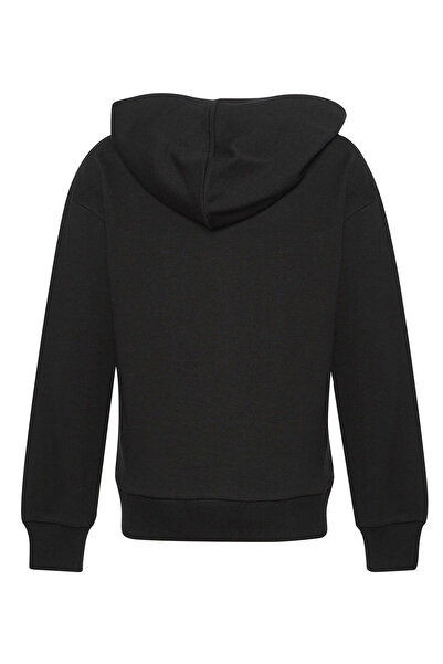 hummel Pamuklu Regular Fit Kapüşonlu Yaka Logolu Sweat Unisex Çocuk SWEAT 922362