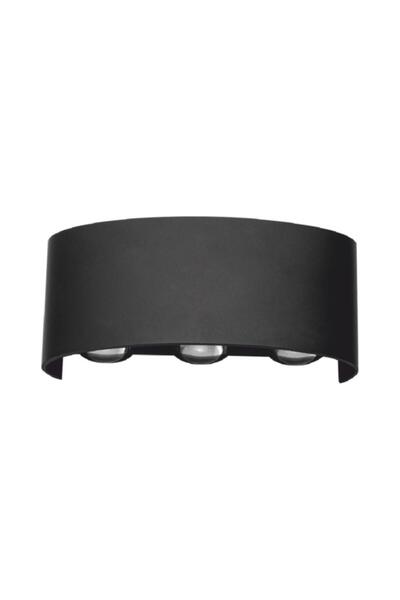 Cata Ct-8011 10 Watt Haiti Black Case Sconce Amber