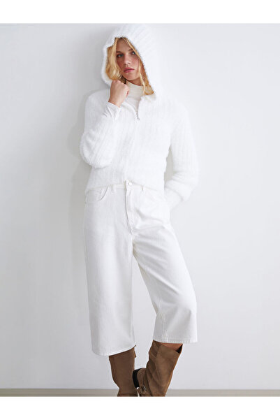 LC Waikiki Sparkling Choices from Shining Store |   Hooded Women's Knitwear Cardigan