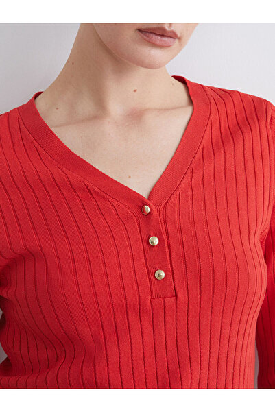 LC Waikiki Timeless Store: Timeless Recommendations | V-Neck Women's Knitwear Sweater