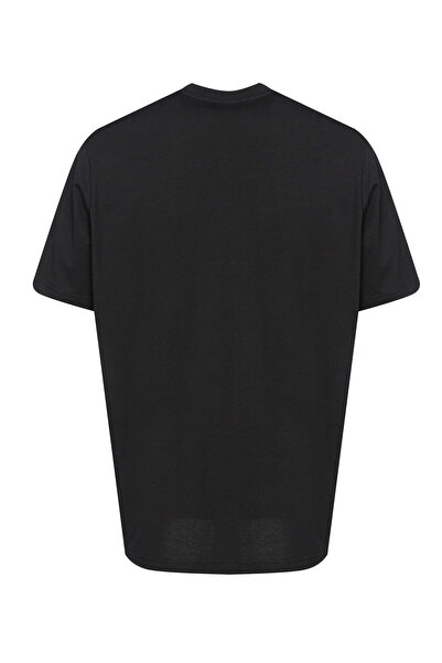 hummel Ανδρικό μπλουζάκι με λαιμόκοψη με κέντημα με λογότυπο 100% βαμβάκι Regular Fit 912263