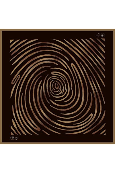 LA BOUTIQUE وشاح الخريف 2507-10 90X90