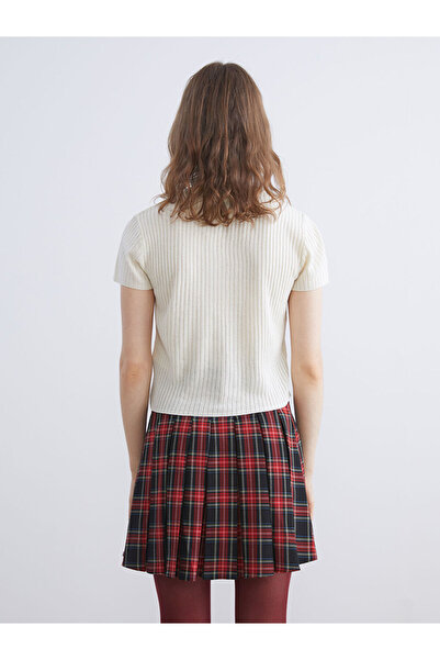 LC Waikiki Sparkling Selections from Shining Store |   Crew Neck Women's Knitwear Cardigan