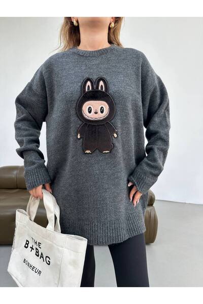 Lamierra Labubu Yumos Oversize Knitwear Sweater