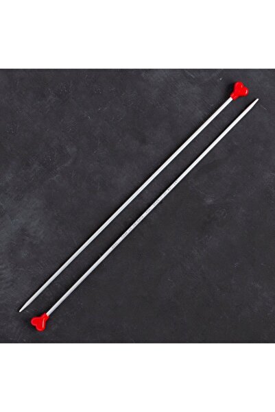 ForWhat Șurub de tricotat clasic din aluminiu de 35 cm și 4 mm pentru birou, acasă, birou, hobby, atelier de cusut