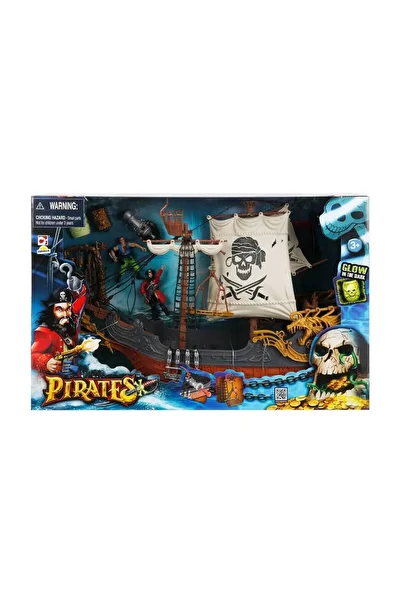 Sunman 505106 Pirate Game Set Big Ship -Sunman