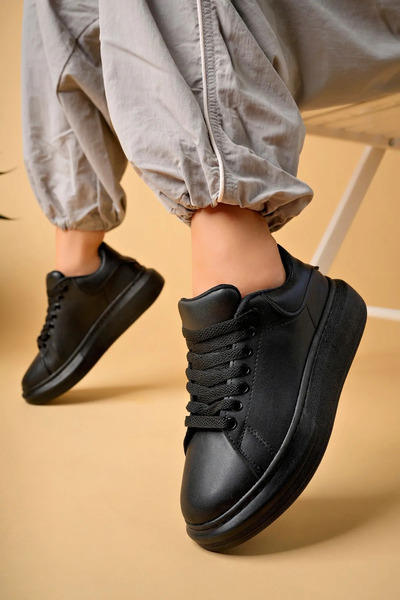 Baybonza حذاء لويس كوستا LC101 أسود ST برباط للنساء