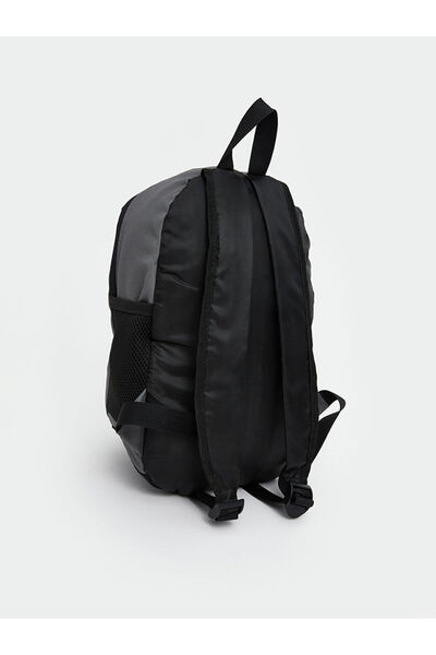 LC Waikiki Anthracite Printed Men's Backpack