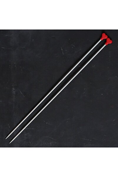 ForWhat إبرة حياكة كلاسيكية من الألومنيوم مقاس 40 سم و4 مم لمكتب المنزل والمكتب والهوايات وورشة الخياطة