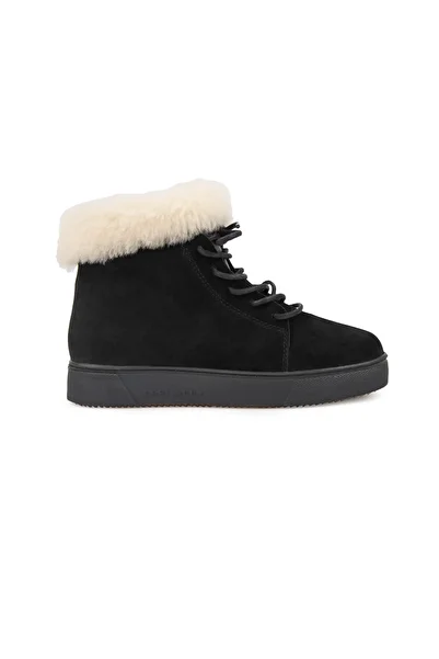 Cool Moon Zippered Suede Women's Boots 191362