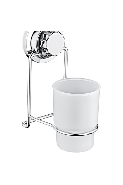 SepetBudur Vacuum Toothbrush Holder Chrome Royaleks-Vk-711