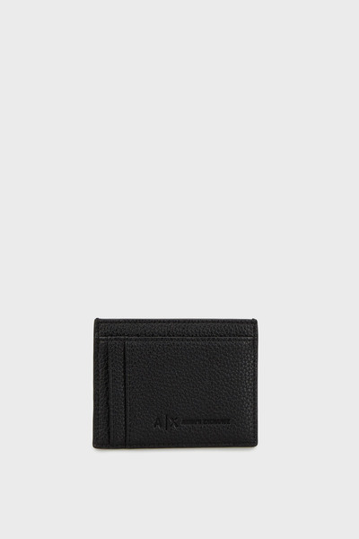 Armani Exchange Embossed Logo Printed Card Holder Men's Card Holder Xm000169 Af17211 Uc001